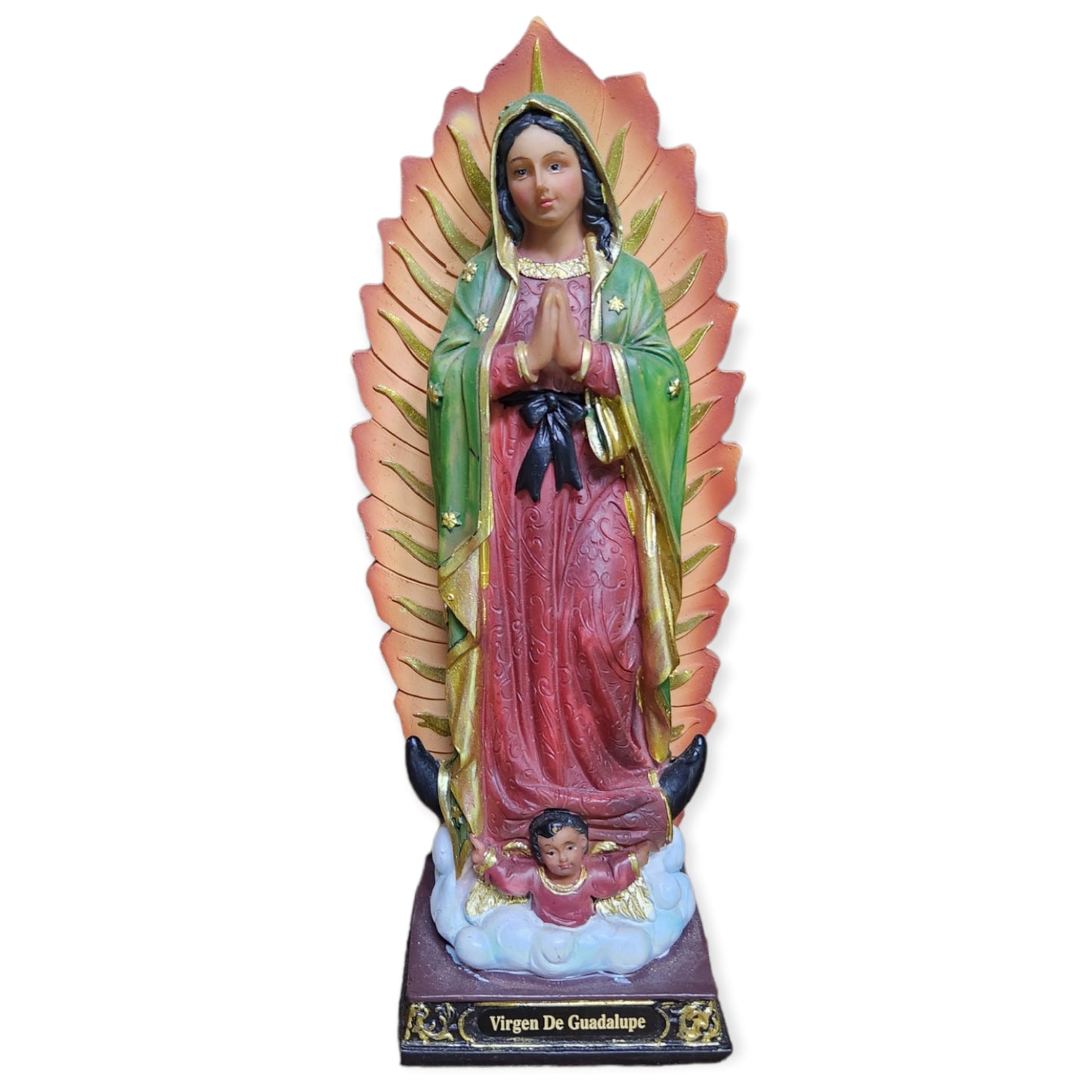 Estatua Virgen de Guadalupe - Figura de Resina 25040-5"