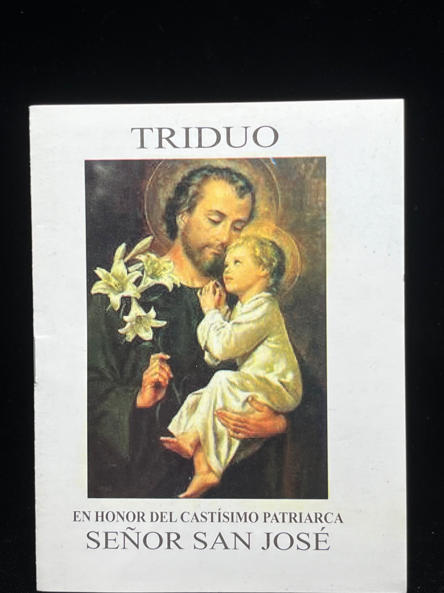 1. TRIDUO EN HONOR DEL CASTISIMO PATRIARCA SENOR SAN JOSE