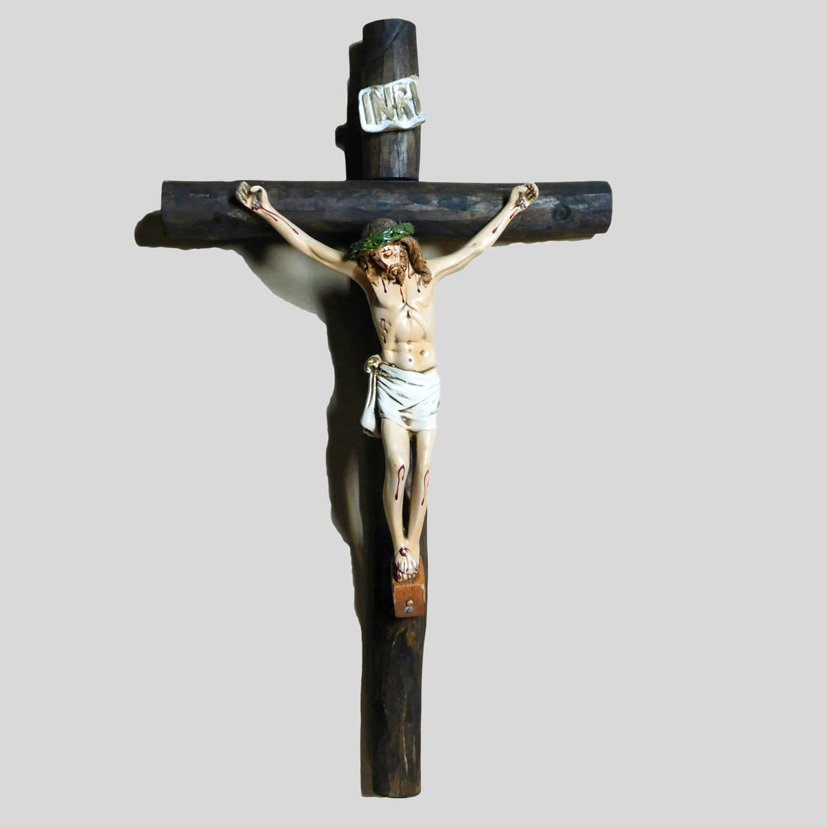 Cruz Tronco Cristo Regular 28 Pulgadas Resina