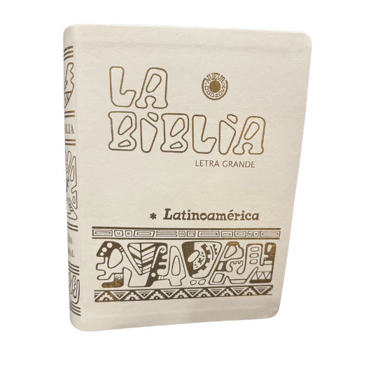 BIBLIA LATINOAMERICANA DE LUJO LETRA GRANDE