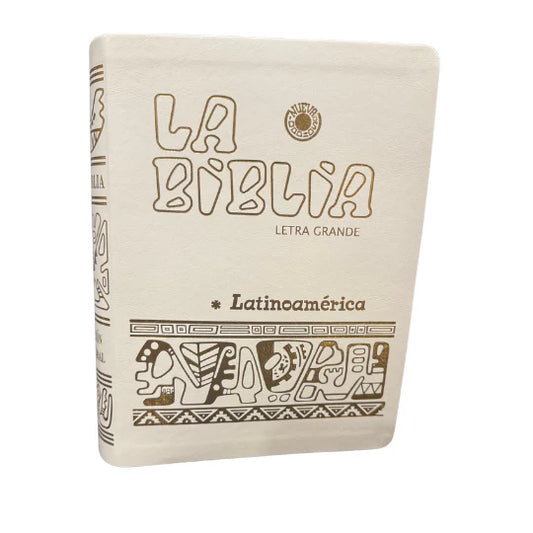 BIBLIA LATINOAMERICANA DE LUJO LETRA GRANDE