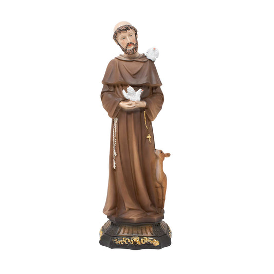 E8.- ESTATUA SAN FRANCISCO DE ASIS [8 PULGADAS]