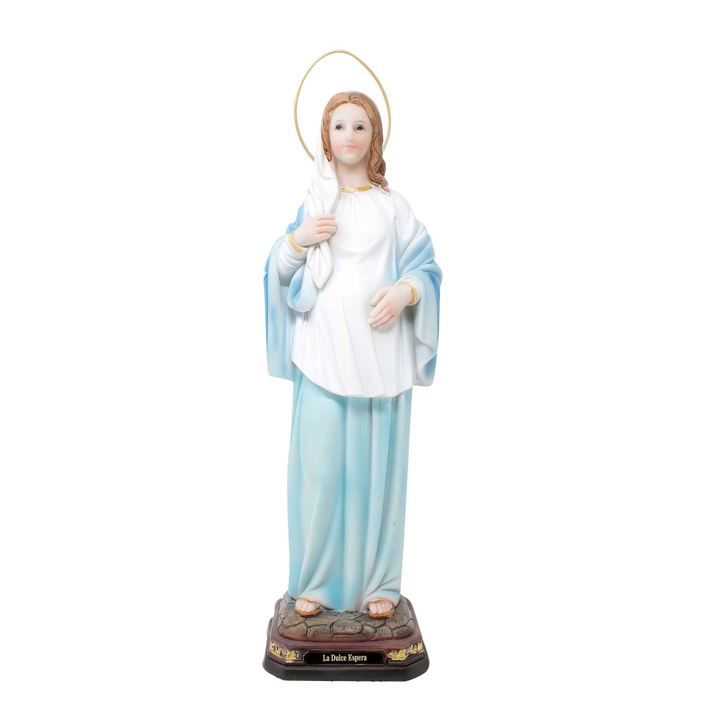 E.- ESTATUA LA DULCE ESPERA 12 PULGADAS