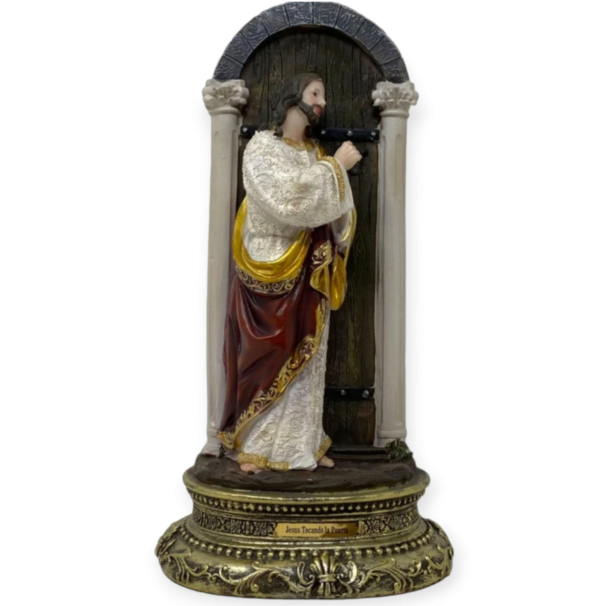Jesús tocando puerta | Figura de Resina | 12 Pulgadas