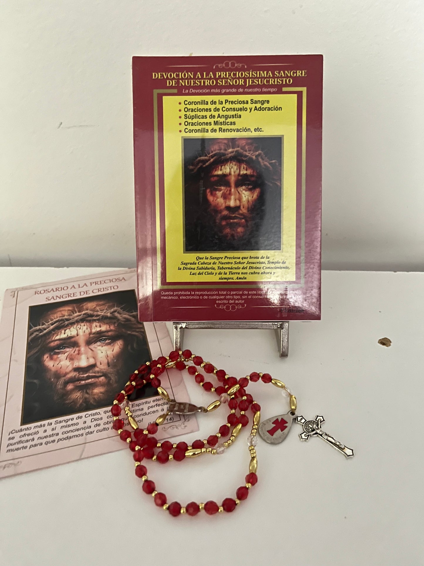 BUNDLE: DEVOCION A LA PRECIOSISIMA  SANGRE DE NUESTRO SENOR JESUCRISTO* ROSARIO A LA PRECIOSA SANGRE DE CRISTO *ROSARIO