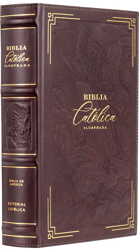 Biblia de América Católica Ilustrada en Estuche de Lujo
