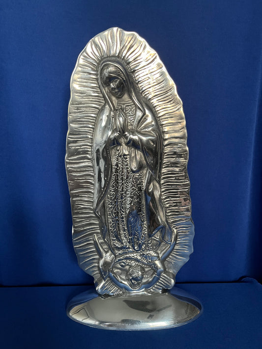 VIRGEN GUADALUPE EN BASE OVALADA