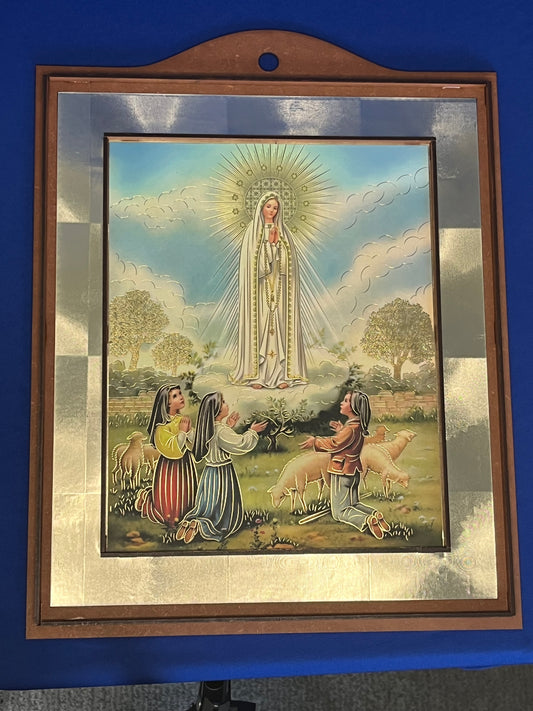 CUADRO VIRGEN DE FATIMA