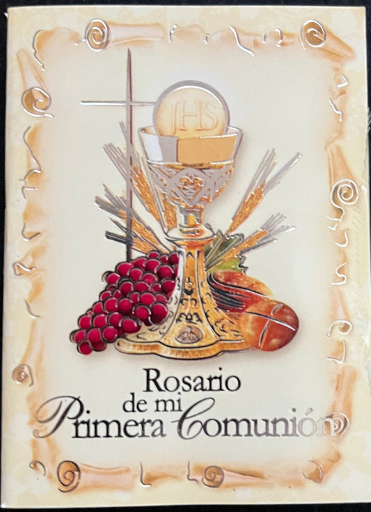 ROSARIO DE MI PRIMERA COMUNION. [Mini-librito]