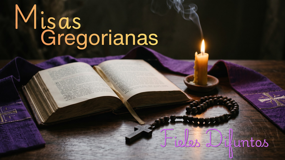 Inscripción para la celebración de Misas Gregorianas con el Padre José Luis Quezada.