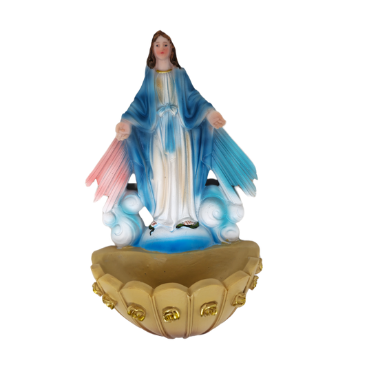 PILETA VIRGEN MILAGROSA 7 INCHES