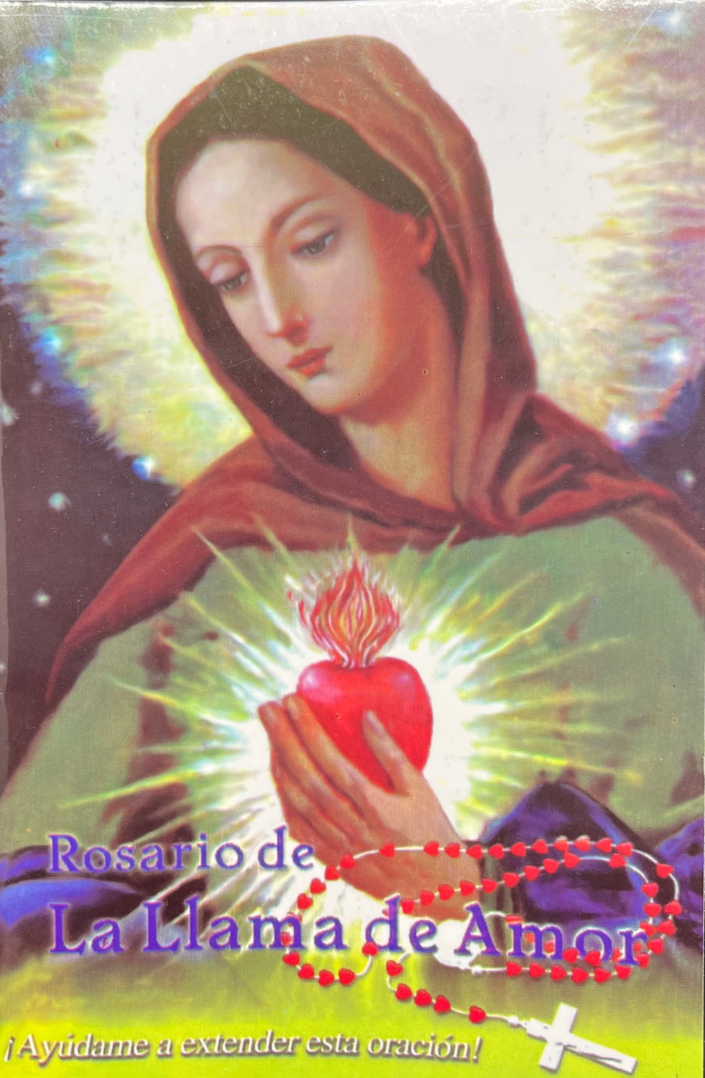 1. ROSARIO DE LA LLAMA DE AMOR. Ayúdame a extender esta oracion!