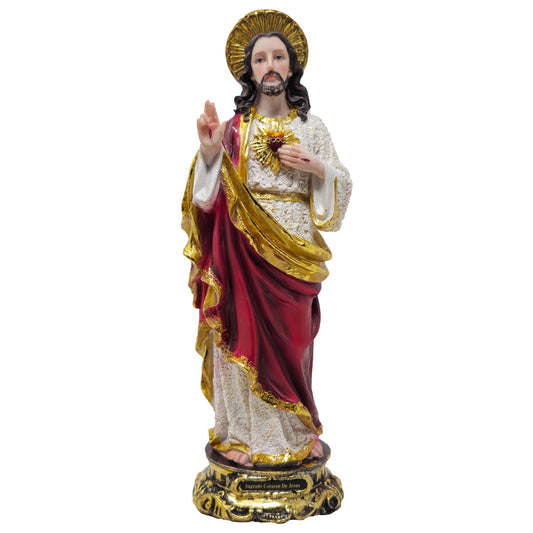 E8.- ESTATUA DE SAGRADO CORAZON DE JESUS 19917-8