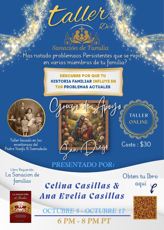 Inscripcion al Taller Sanacion De Familias_Oct 5 al 16, 2026