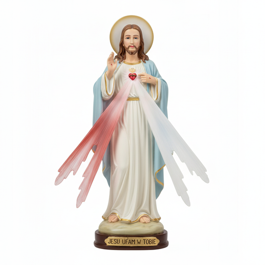 Divina Misericordia Resina 12 pulgadas