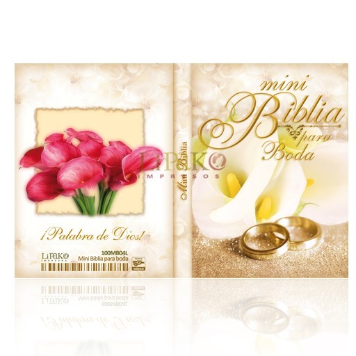 MINI BIBLIA PARA BODA. [Mini-librito]