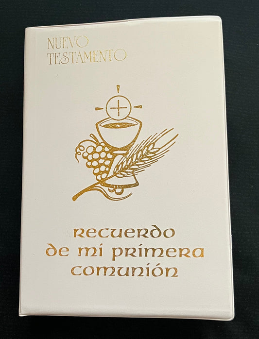 NUEVO TESTAMENTO. Recuerdo de mi primera comunion