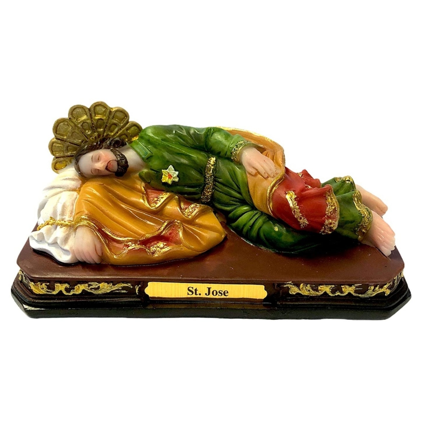 Estatua San José Durmiente - Figura de Resina 5"